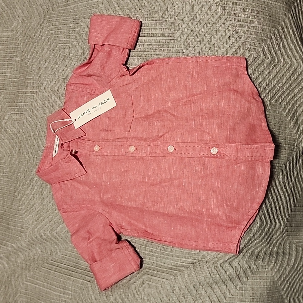 NWT Janie and Jack button down